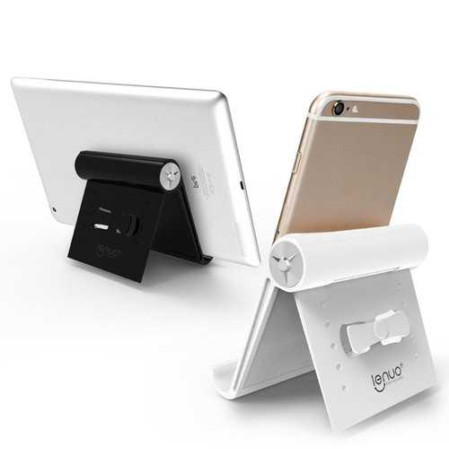 Bakeey Foldable Adjustable Cable Organizer Desktop Holder Stand for iPhone Mobile Phone Tablet