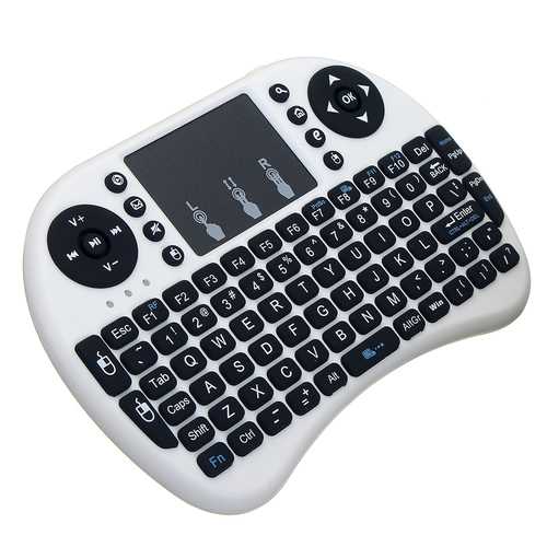 i81 2.4G Mini Wireless Air Mouse Remote Control With Touchpad Keyboard For Smart Android TV Box