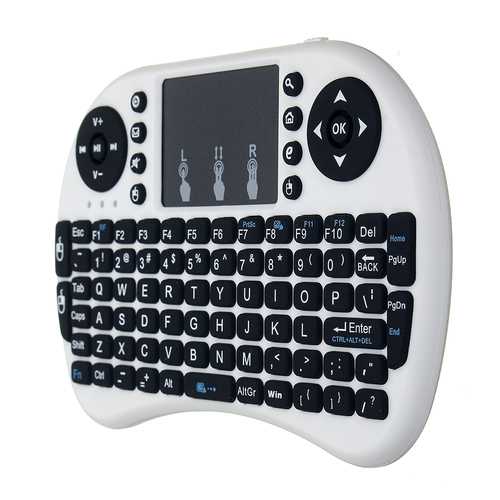 i81 2.4G Mini Wireless Air Mouse Remote Control With Touchpad Keyboard For Smart Android TV Box