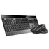 Rapoo MT980 Multi-mode Wireless Bluetooth Ultra Slim 4mm Keyboard and MT750 Rechargeable Mouse Combo
