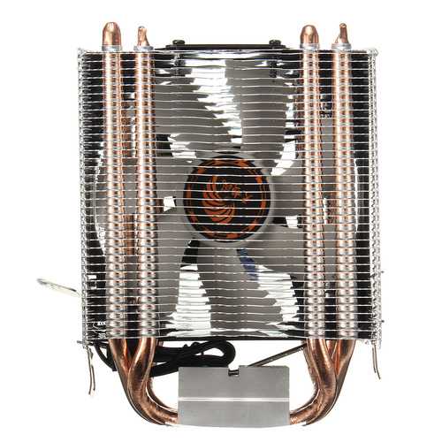 3 Pin 4 Heat Pipes CPU Cooler Heatsink Cooling Fan for LGA1156 LGA1155 LGA1150 LGA1151 LGA775