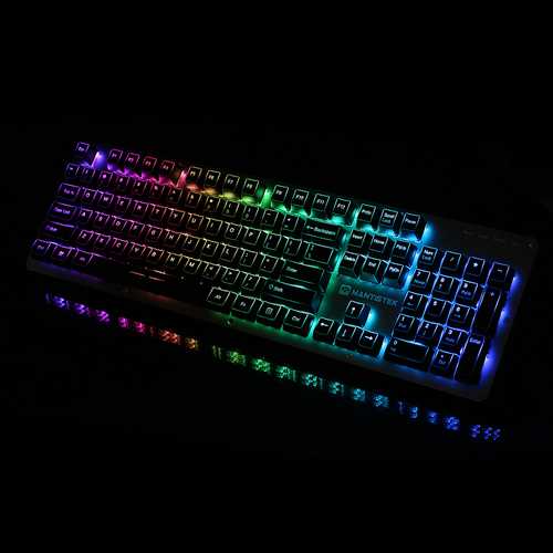 108 Key ABS OEM Profile Outlined Backlit Translucent Keycap Keycaps Set for Mechanical Keyboard