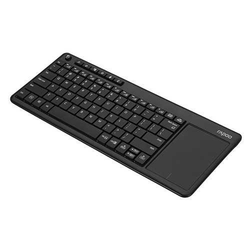 Rapoo K2600 2.4G Wireless Touch Keyboard Slim Keyboards With Touch Pad Panel for Smart TV Box PC