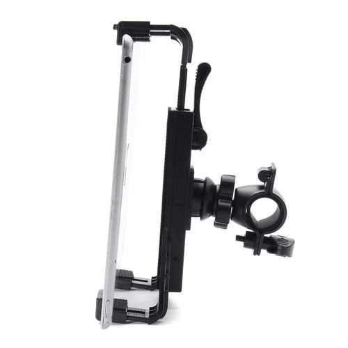 360° Rotation Stage Music Microphone Stand Holder Bicycle Stand  For 7-10 Inch Tablet PC