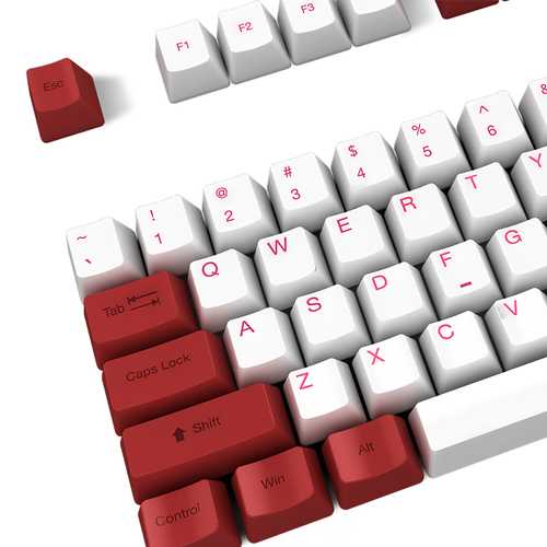 Akko X Ducky 108 Key OEM Profile PBT Dye Sublimation Keycaps Keycap Set for Mechanical Keyboard