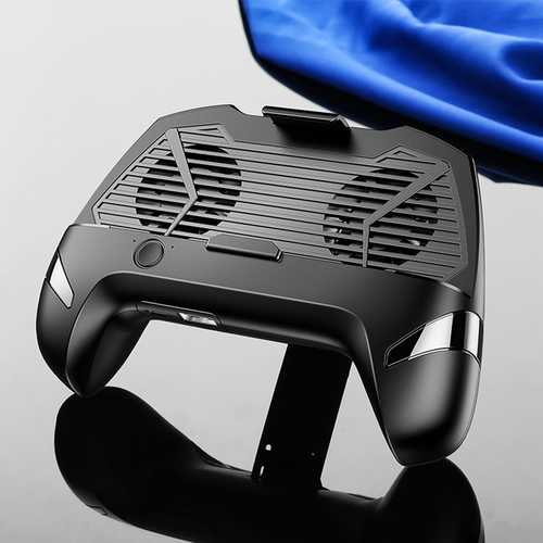 USAMS 3in1 Cooling Handle Gamepad Phone Holder With Emergency Charging Power Bank