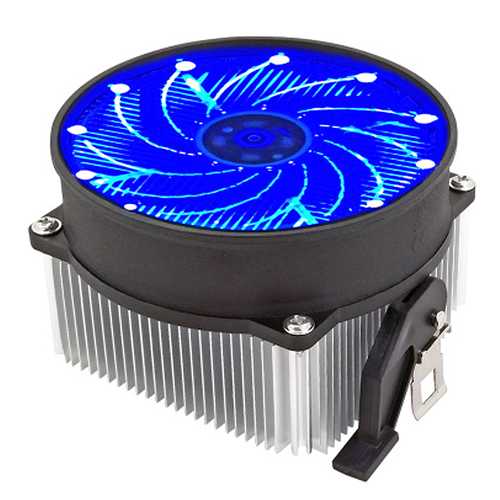 12V CPU Cooling Fan Blue Red Green LED Light Cooler Heatsink for PC