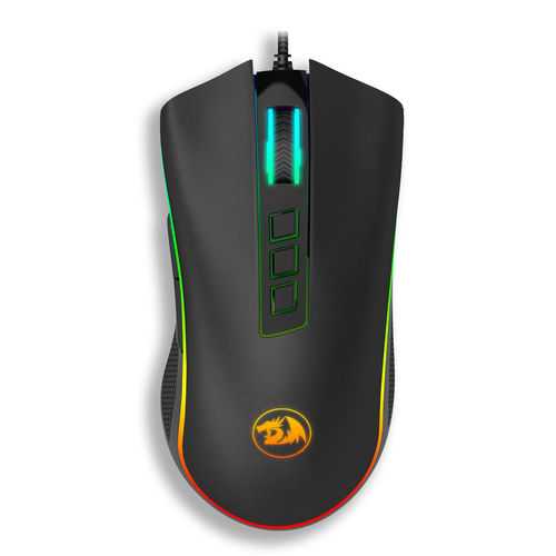 Redragon M711 10000 DPI 7 Programmable Buttons Optical Gaming Mouse 7 Chroma Lighting Effect