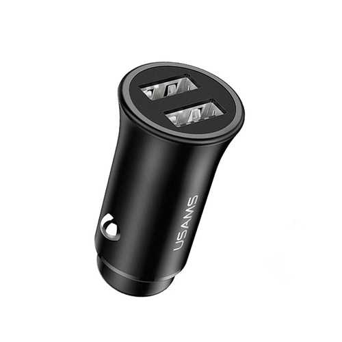 USAMS 3.1A Dual USB Ports Fast Car Charger With LED Light For Smart Phone Tablet Camera MP4