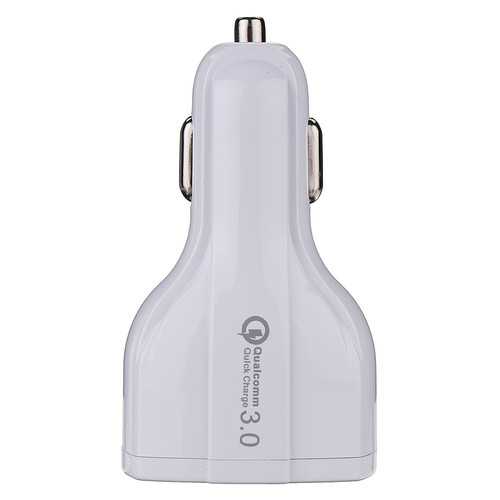 Quick Charge Dual USB Type-C Car Charger For Smartphone Tablet