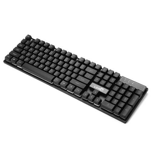 104 Key Full-sized USB Wired Backlit Gaming Keyboard for Desktop PC Computer Laptops