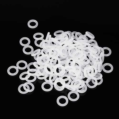 150pcs White Rubber O-Ring For Cherry MX Switch Mechanical Keyboard