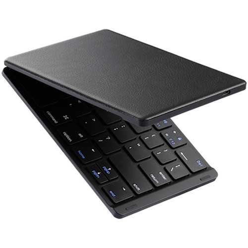 Automatically Folding Wireless Bluetooth Keyboard For Tablet Smartphone