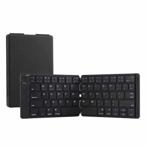Automatically Folding Wireless Bluetooth Keyboard For Tablet Smartphone