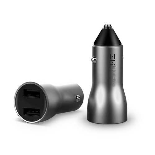 Xiaomi ZMI Car Charger Dual USB 18W Quick Charge 3.0 Digital Voltage Display for Mobile Phone