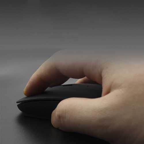 BUBM 1200DPI Wireless 2.4G Rechargeable Mouse Ultra Slim Office Gaming Optical Mouse