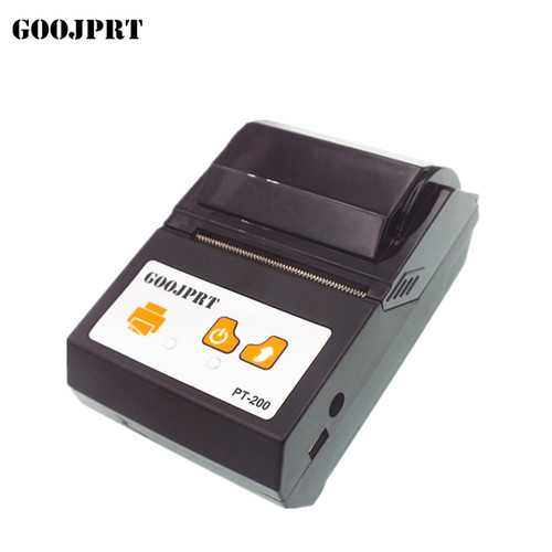 GOOJPRT Printer 58MM Wireless Bluetooth Thermal Receipt Printer Machine For Android Apple iOS