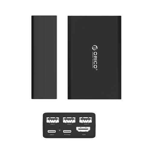 ORICO CPH-X4 MacBox Type-C to 3-Port USB3.0 4K HDMI Type-C PD Charge Docking Station USB Hub
