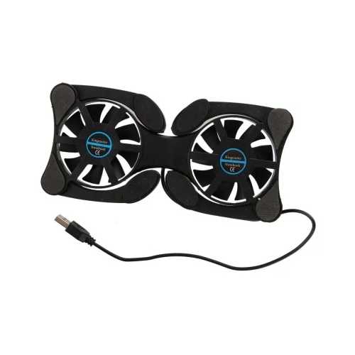 7-15 Inch Double Fan Foldable USB Laptop Cooling Pad