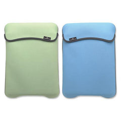 Reversible Notebook Sleeve Fits Most Widescreens Up to 12.1 Green and Baby Blue