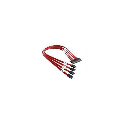 50CM SERIAL ATTACHED SCSI SAS CABLE - SFF-8484 TO 4X SATA