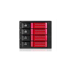 3X5.25 TO 4X3.5 SAS CAGE RED