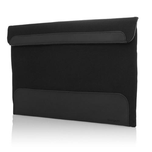 Targus Ultralife Thin Canvas Sleeve for 13.3 Ultrabooks or Macbook Air, Onyx