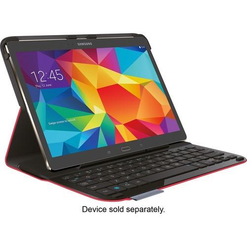 Logitech Type S Folio Keyboard Case For Samsung Galaxy Tab S 10.5 - Red