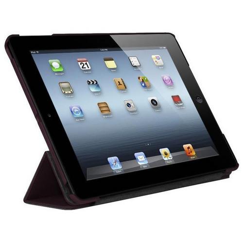 Targus Triad THD03803US Carrying Case for 9.7 iPad Air - Black Cherry, Purple
