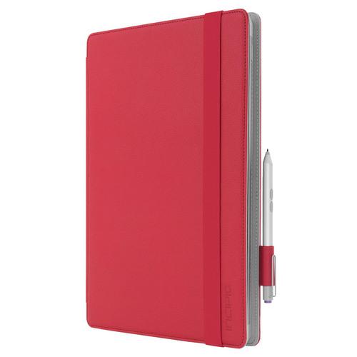 Incipio Roosevelt Slim Folio for Surface Pro 3 or 4 w/ Type Cover, Red