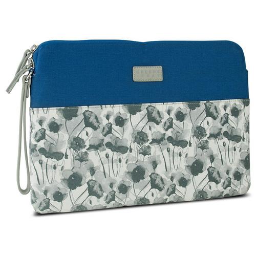 Greene + Gray Zippered Sleeve Case for Microsoft Surface Pro 3/4, Blue Floral