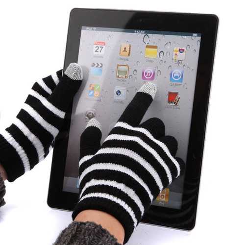 Capacitive Touch Screen Hand Warmer Gloves For iPad iPhone Tablet