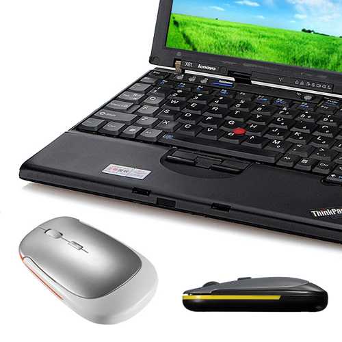 2.4GHz Ultra Slim USB Wireless Optical Mouse For PC Laptop