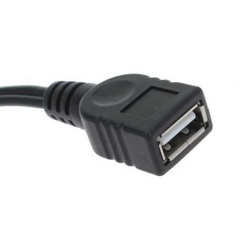 2 in 1 Femal OTG Plug To Male Micro USB Adapter Cable For Tablet