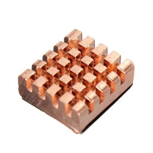 8pcs Memory Copper Heat Sink For DDR DDR2 DDR3 RAM 12x13x5mm