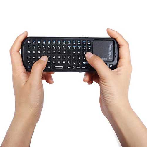 iPazzPort Mini 2.4GHZ Wireless Keyboard With USB Transceiver