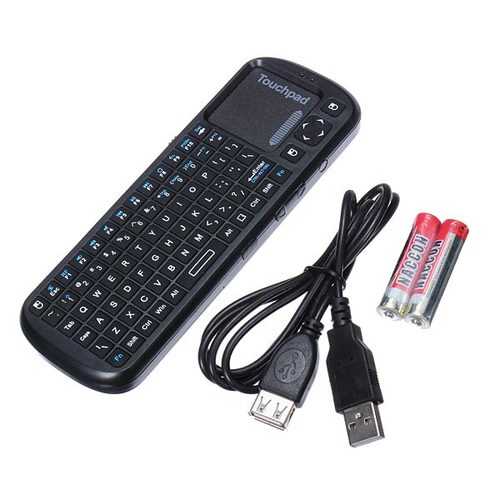 iPazzPort Mini 2.4GHZ Wireless Keyboard With USB Transceiver