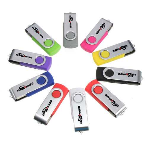Bestrunner 8GB Foldable USB 2.0 Flash Drive Thumbstick Pen Drive Memory U Disk