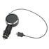 Retractable Micro USB Car Charger For Cell Phones With Micro Port
