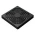 Dustproof Dust Filter for Computer Fan 80mm Black
