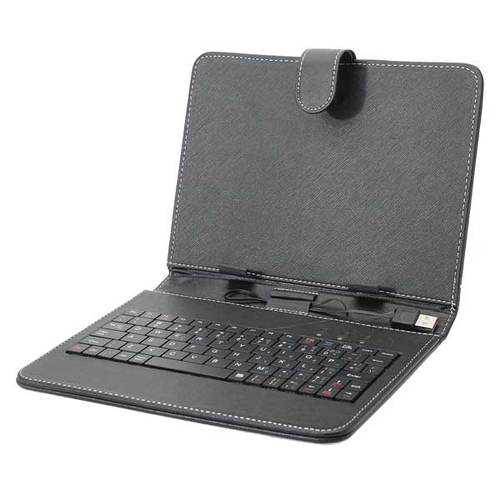 8 Inch French Keyboard PU Leather Case Cover With Stand For Tablet