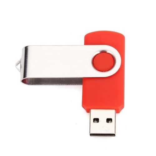 10 x 1GB Mini USB 2.0 Flash Memory Red Foldable U Disk