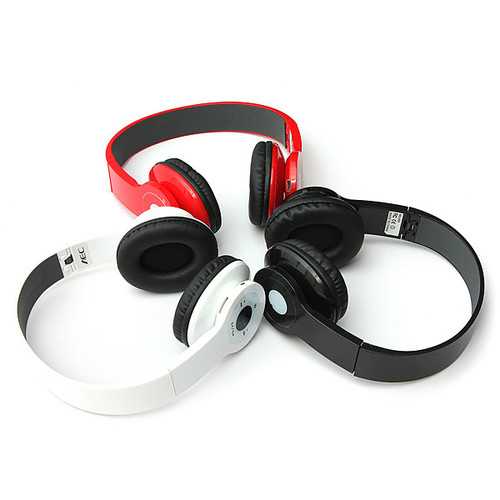 Wireless Stereo Bluetooth Headphone with Micphone FM Radio HiFi