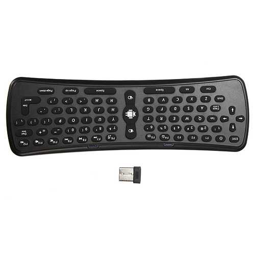 2.4GHz USB Wireless Fly Air Mouse Qwerty Keyboard for Windows Android