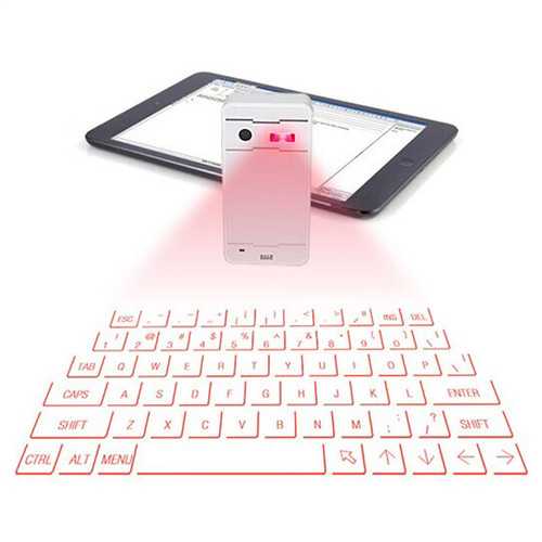 Mini Bluetooth Virtual Laser Projection Keyboard For Tablet Cell Phone
