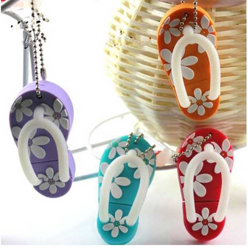 16GB Shoes Flower Cute USB 2.0 Flash Drive Pen Memory U Disk