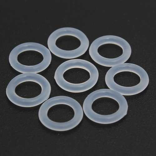150pcs White O-Ring Keycap Rubber For Cherry MX Switch Keyboard