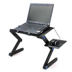 Folding Table Stand for Notebook Laptop with Mouse Holder