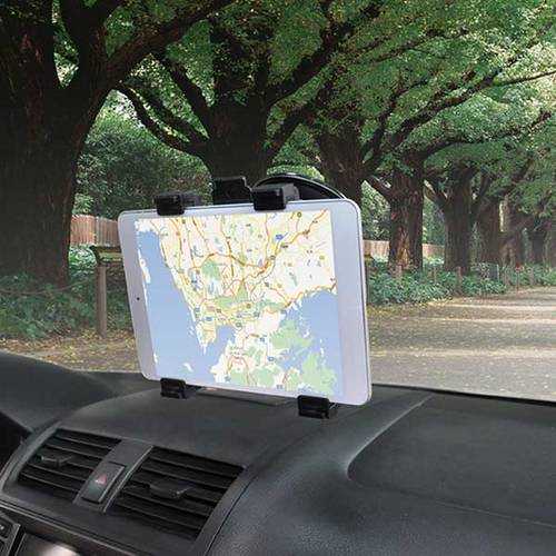 Adjustable Suction Cup Stand Car Mount Holder For 7-11 Inch Tablet