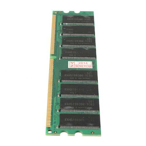 1GB DDR 400 PC3200 Non-ECC Low Density Desktop Computer DIMM Memory RAM 184 pins